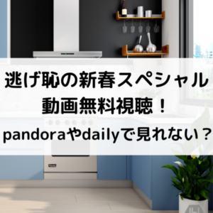 逃げ恥の新春スペシャル動画無料視聴！pandoraやdailyで見れない？