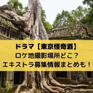 東京怪奇酒ロケ地撮影場所!赤羽の居酒屋や公園どこか徹底まとめ!