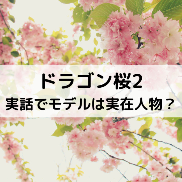 ドラゴン桜2実話でモデルは実在人物？