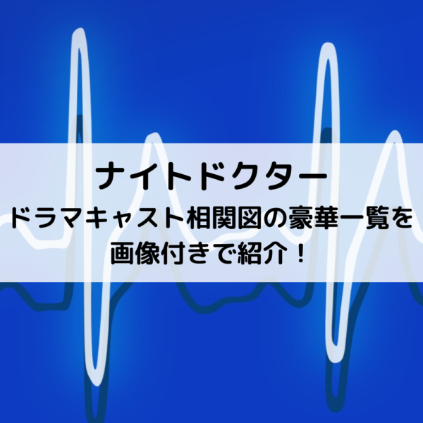 ナイトドクタードラマキャスト相関図豪華一覧 妹役も紹介 動画ジャパン