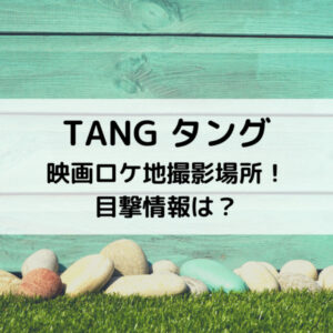 タング映画ロケ地撮影場所！目撃情報は？